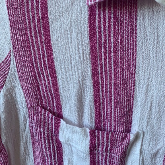 Nordstrom BP Striped, stretchy blouse - Picture 6 of 6
